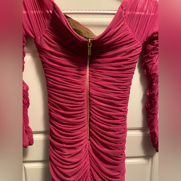 BEBE PINK DRESS SIZE XS (brand new) - Picture 8 of 10